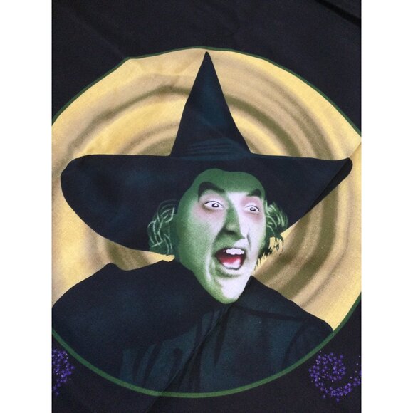 Wizard of Oz Fabric Panel And instructions for DIY Wicked Witch Apron Pockets - Picture 1 of 7
